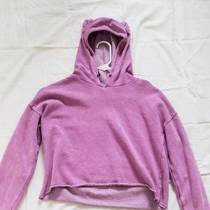 Cropped hoodie